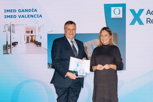 IMED Valencia e IMED Gandía, primeros hospitales privados valencianos con el sello Quality Healthcare

