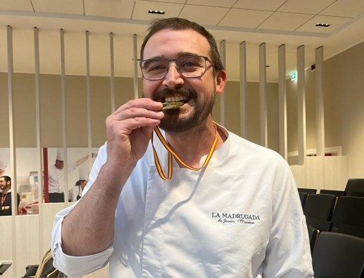 Javi Moreno, de la panadería La Madrugada de Beniaján, premiado como mejor artesano de 'Panettone ibérico'