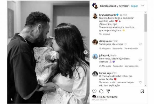 Asaltan la casa de la madre de la hija recién nacida de Neymar
