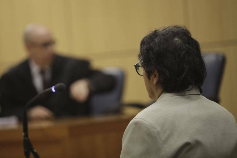 El exmarido de Oltra, durante su juicio. Foto: EFE - 