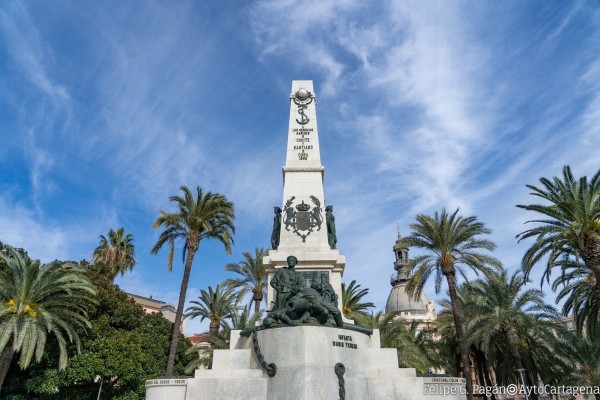 Cartagena celebra este jueves el centenario de los Héroes de Cavite y Santiago de Cuba