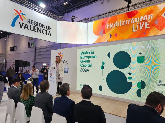 Valencia abandera la Capitalidad Verde Europea 2024 en la World Travel Market
