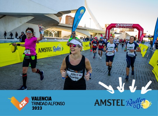 Amstel Radler 0.0 vuelve
al Maratón Valencia