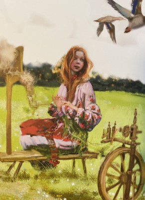 'El gigante del guisante y otros cuentos de Ucrania', de Valeria Kiselova y Yana Barabash
