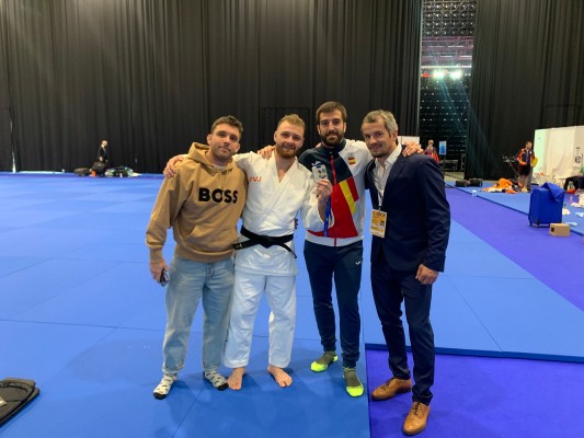 Salva Cases, subcampeón de Europa