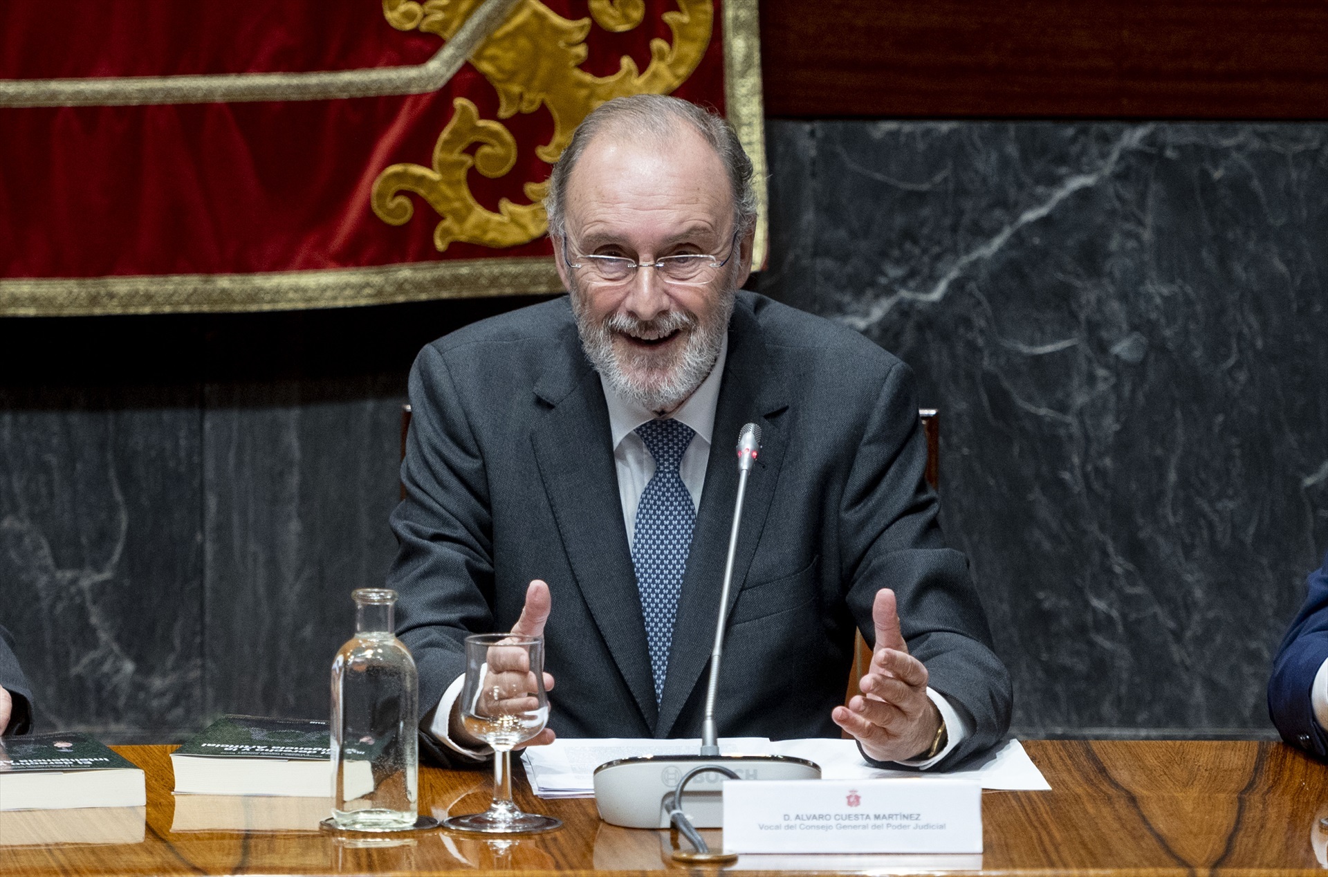 El vocal de CGPJ, Álvaro Cuesta Martínez. Foto: ALBERTO ORTEGA/EP - 