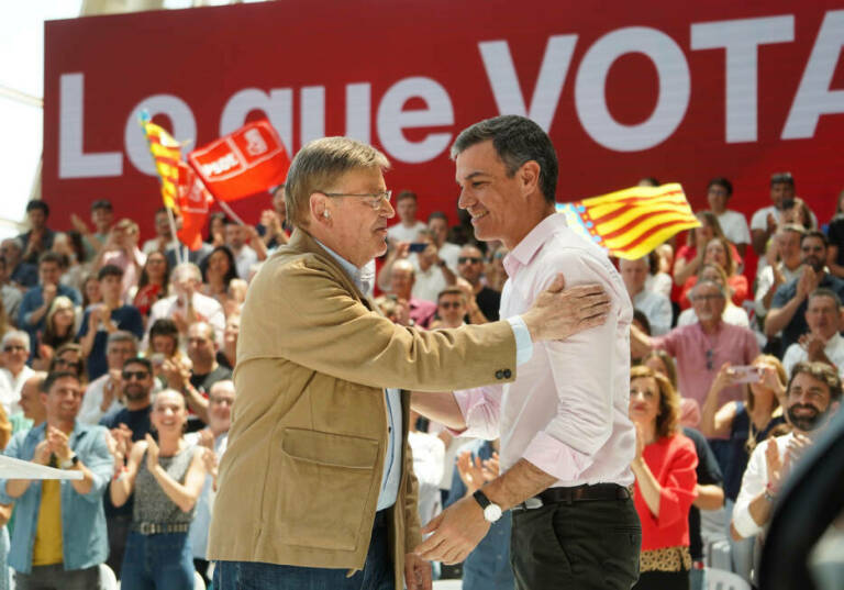 Puig ofrenda a Sánchez el mayor apoyo de toda España para los pactos y la amnistía