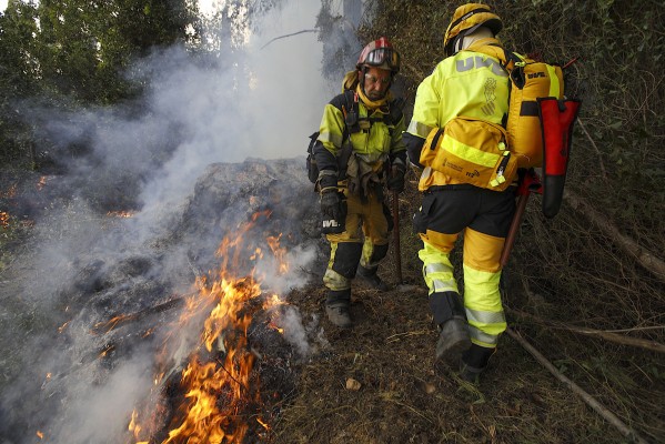 La Guardia Civil baraja el factor humano como hipótesis del inicio del incendio de Montitxelvo