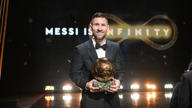  Leo Messi recibió 462 puntos en el Balón de Oro, por 357 de Erling Haaland