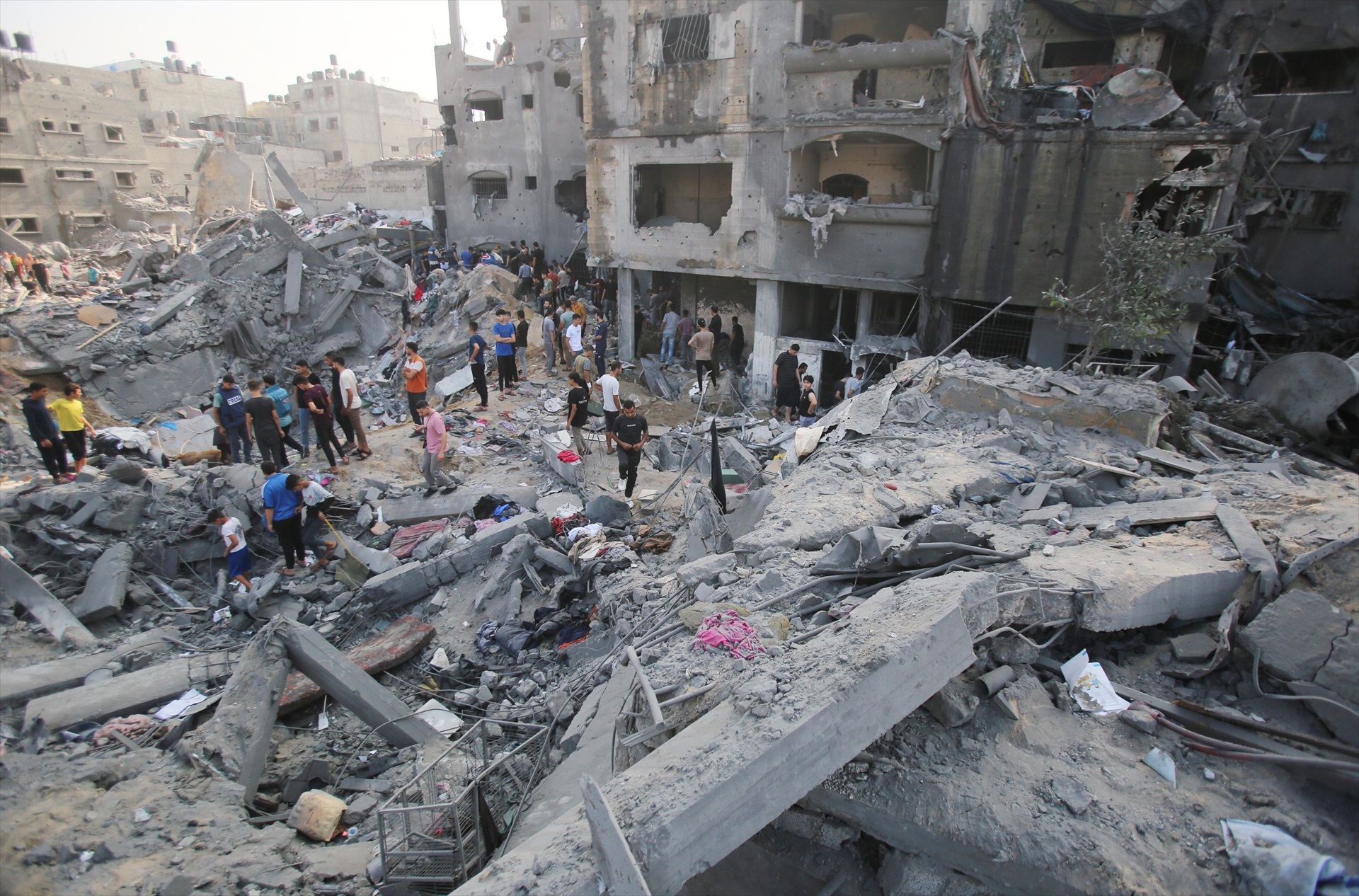 Aumentan a casi 9.500 los muertos por la ofensiva israelí en la Franja de Gaza