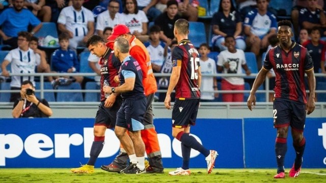 Capa jugará con máscara facial y Lozano, casi descartado para el Mirandés