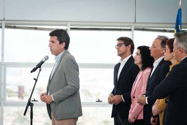 Mazón destaca que hay estudios objetivos para pedir el cambio del modelo de financiación