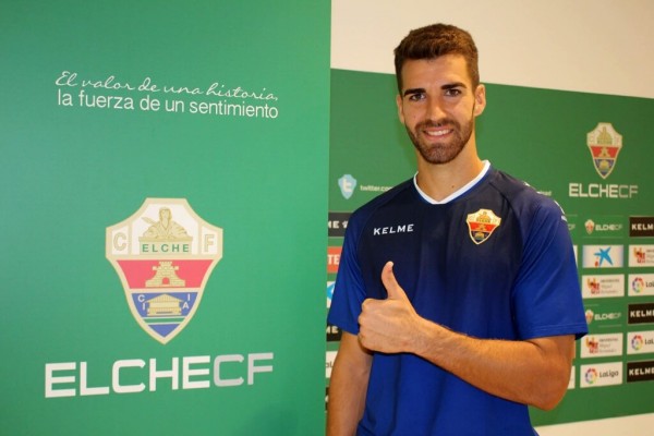 Germán Parreño afirma que tuvo el debut soñado con el Elche