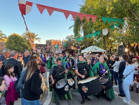 La Fira Medieval de Mascarell s'ajorna a finals de novembre pel risc groc per fortes ràfegues de vent