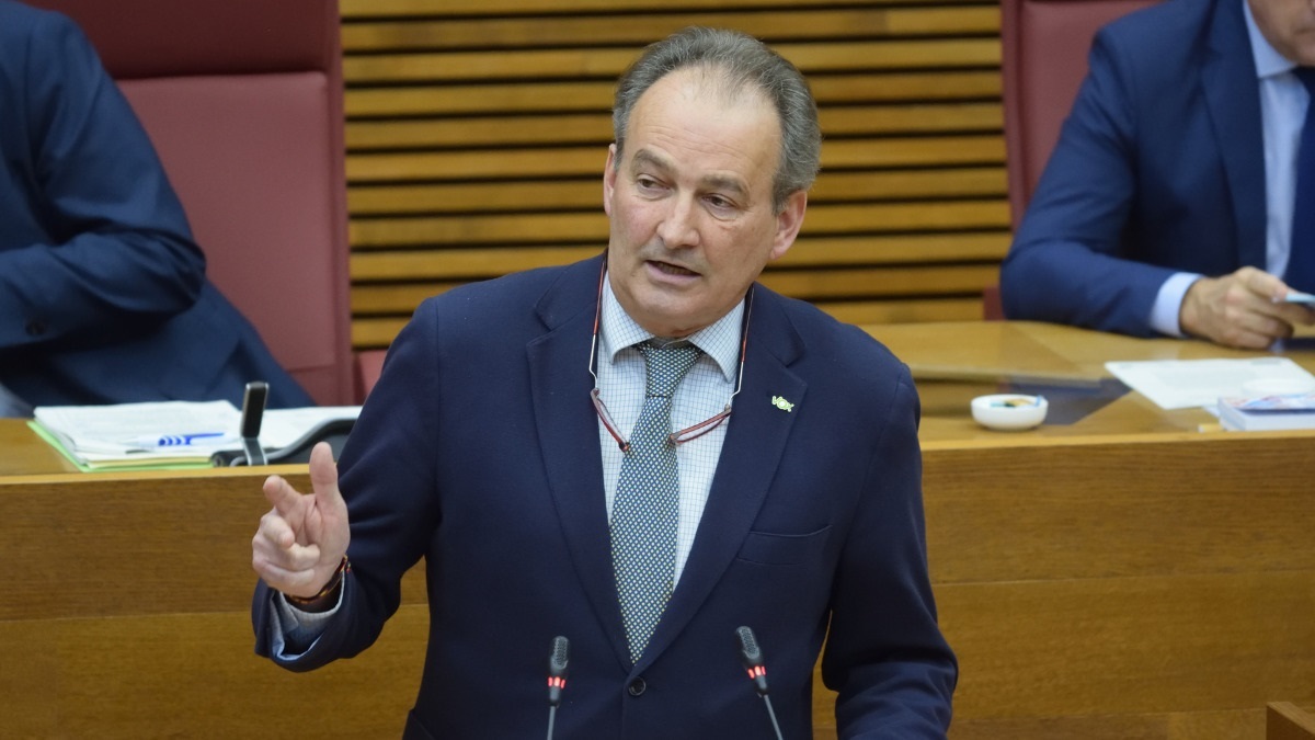 El conseller de Agricultura, José Luis Aguirre. Foto: VOX - 