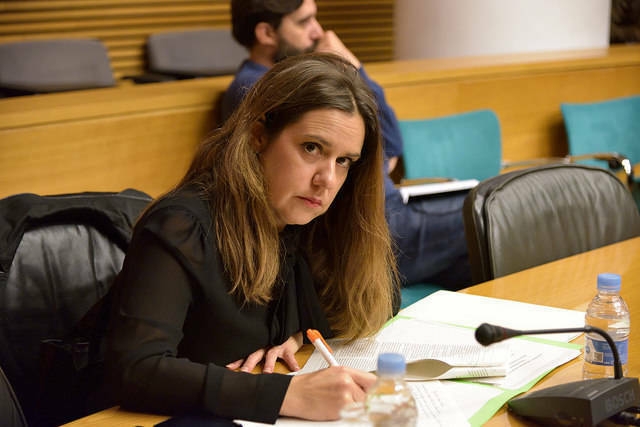 Mònica Àlvaro, diputada de Compromís. - 