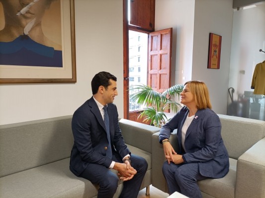 Bernabé se reúne con el cónsul de Marruecos y abre vías de colaboración entre ambos territorios