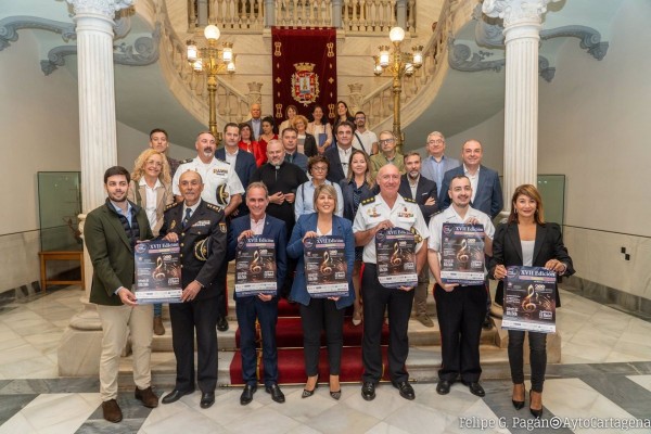 La banda sinfónica de la Policía Nacional actuará por primera vez en el concierto benéfico 'Cartagena por la Caridad'