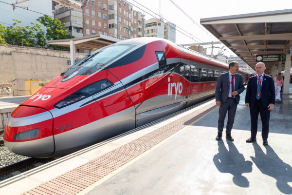 Iryo extiende su servicio limitado a fin de semana en la línea Alicante-Madrid hasta verano