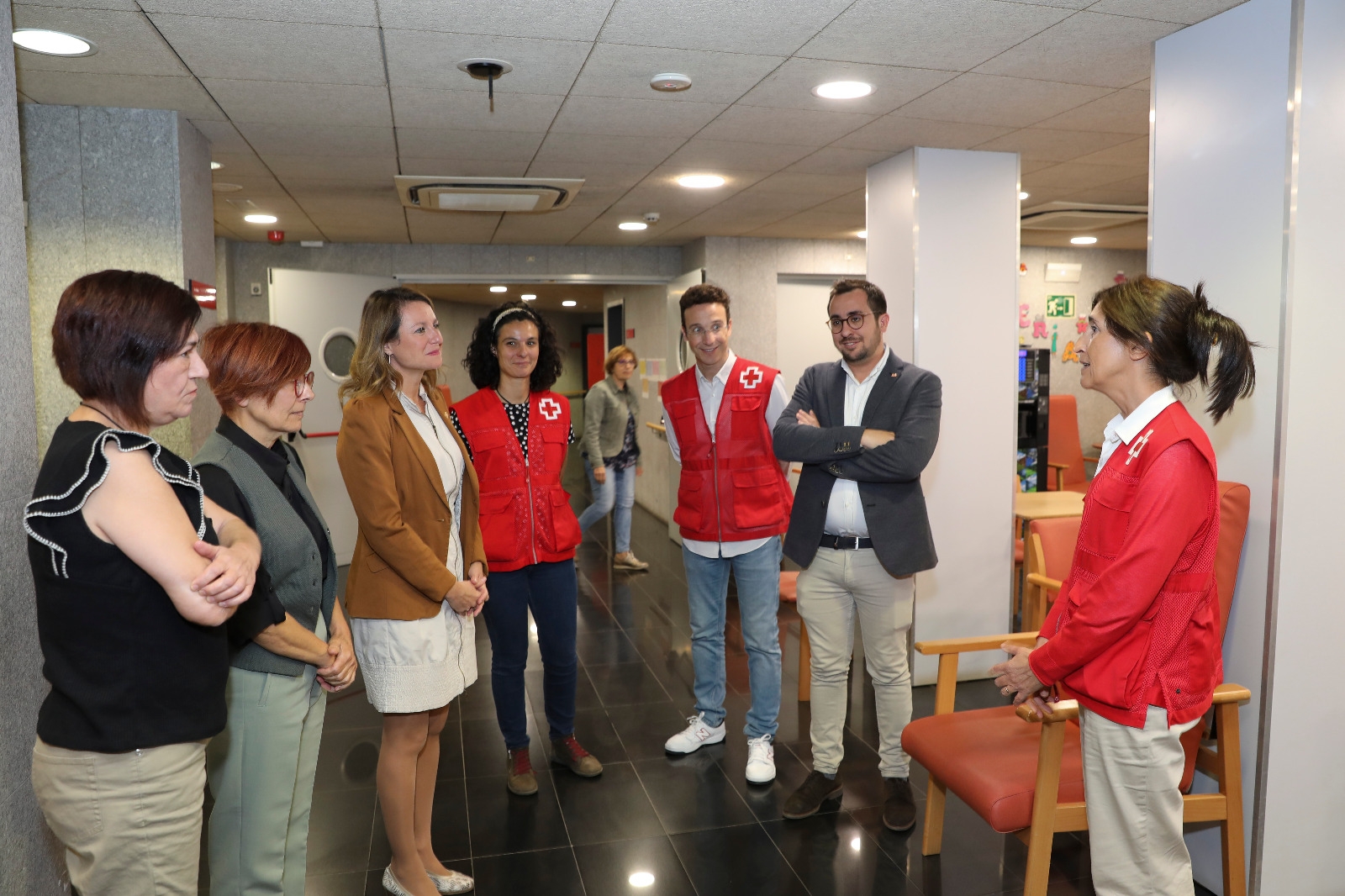 Carrasco afianzará la colaboración con Cruz Roja para 