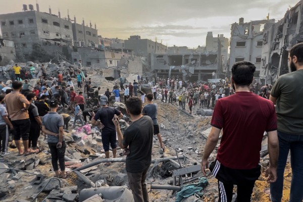 Aumentan a más de 8.500 los palestinos muertos por los bombardeos de Israel contra Gaza
