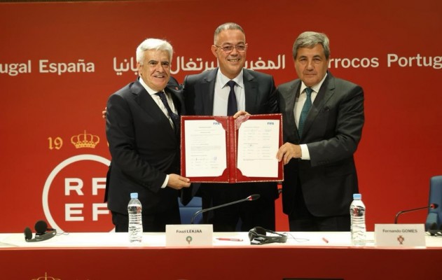 La FIFA recibe la declaración de interés de candidatura de España-Portugal-Marruecos
