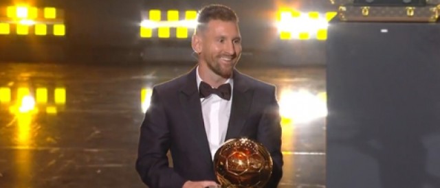 Messi logra su octavo Balón de Oro