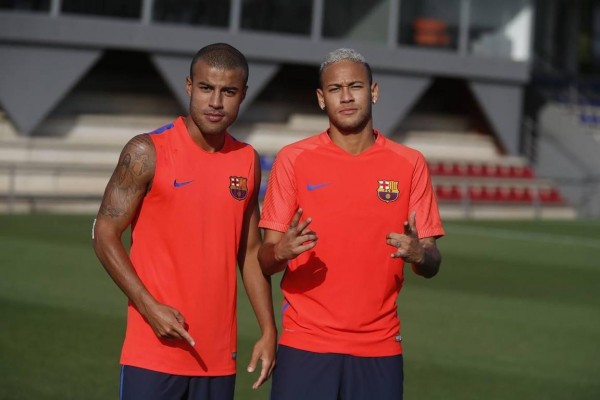 Neymar regresa al trabajo con el FC Barcelona y Messi prosigue con su recuperación