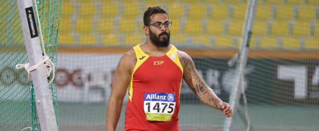 Kim López, medalla de oro en lanzamiento de peso