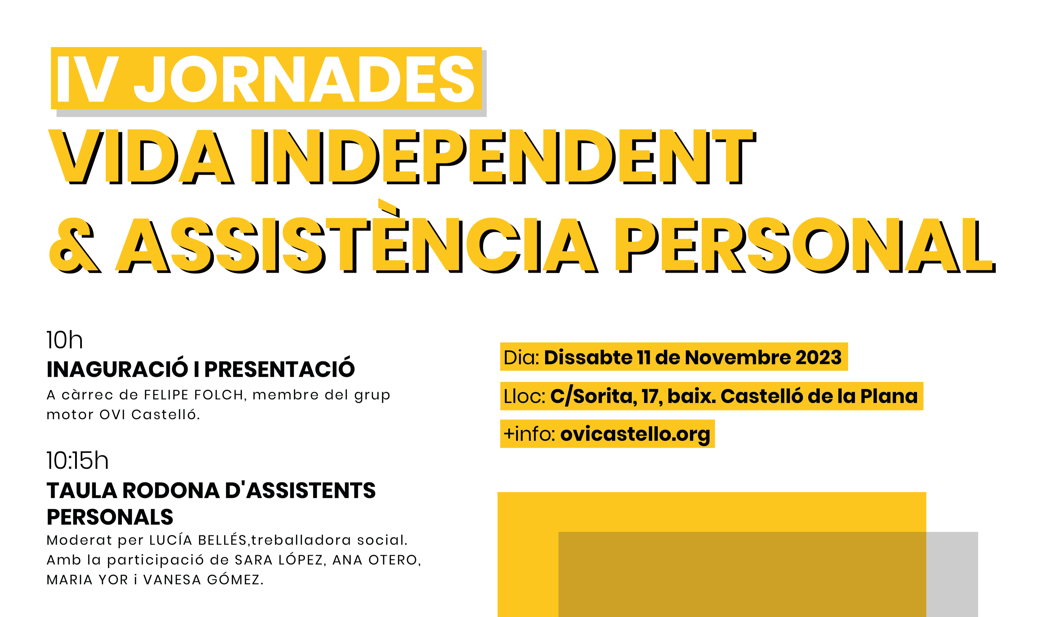 Oficina de Vida Independent - 