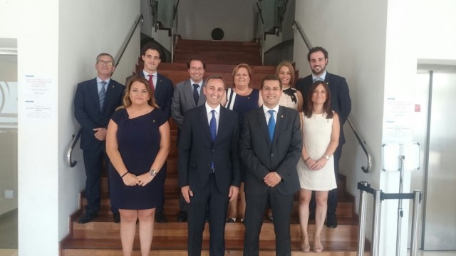 Aliados de presente y futuro en el PP: Sánchez visita a Adsuara en Alfafar