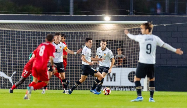 Derrota del VCF Mestalla ante el Hércules CF