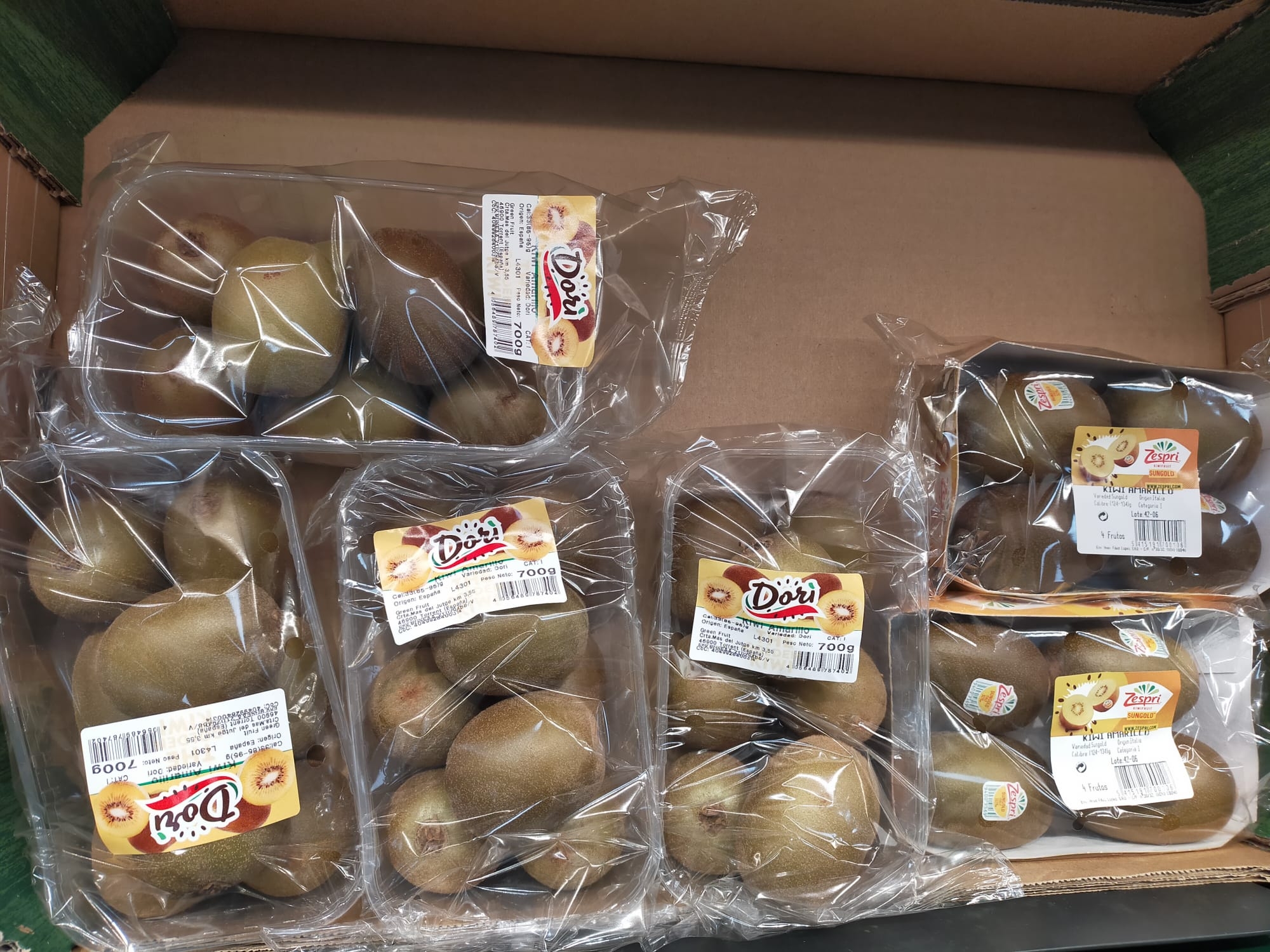 Kiwi amarillo: más dulce, menos rugoso... y valenciano