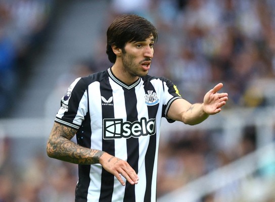 Confirmada la sanción de diez meses a Tonali, del Newcastle, por apuestas ilegales
