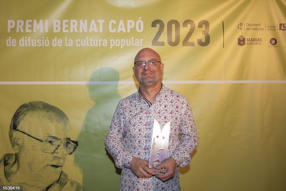 Joan-Lluís Monjo, Bernat Capó de Cultura Popular 2023 de L'ETNO