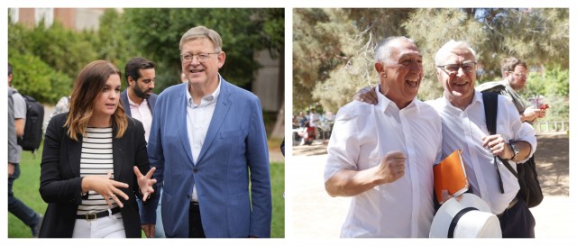 PSPV y Compromís, una oposición en régimen de interinidad