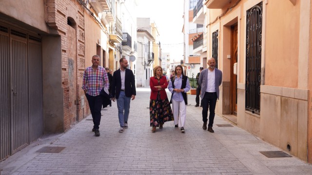 La Vall d'Uixó finaliza la primera fase de las obras de rehabilitación del Camí de l'Aigua