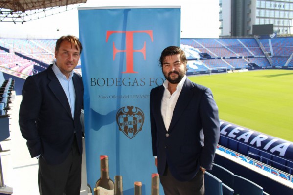 Bodegas Fos seguirá siendo el vino oficial del Levante UD una temporada más