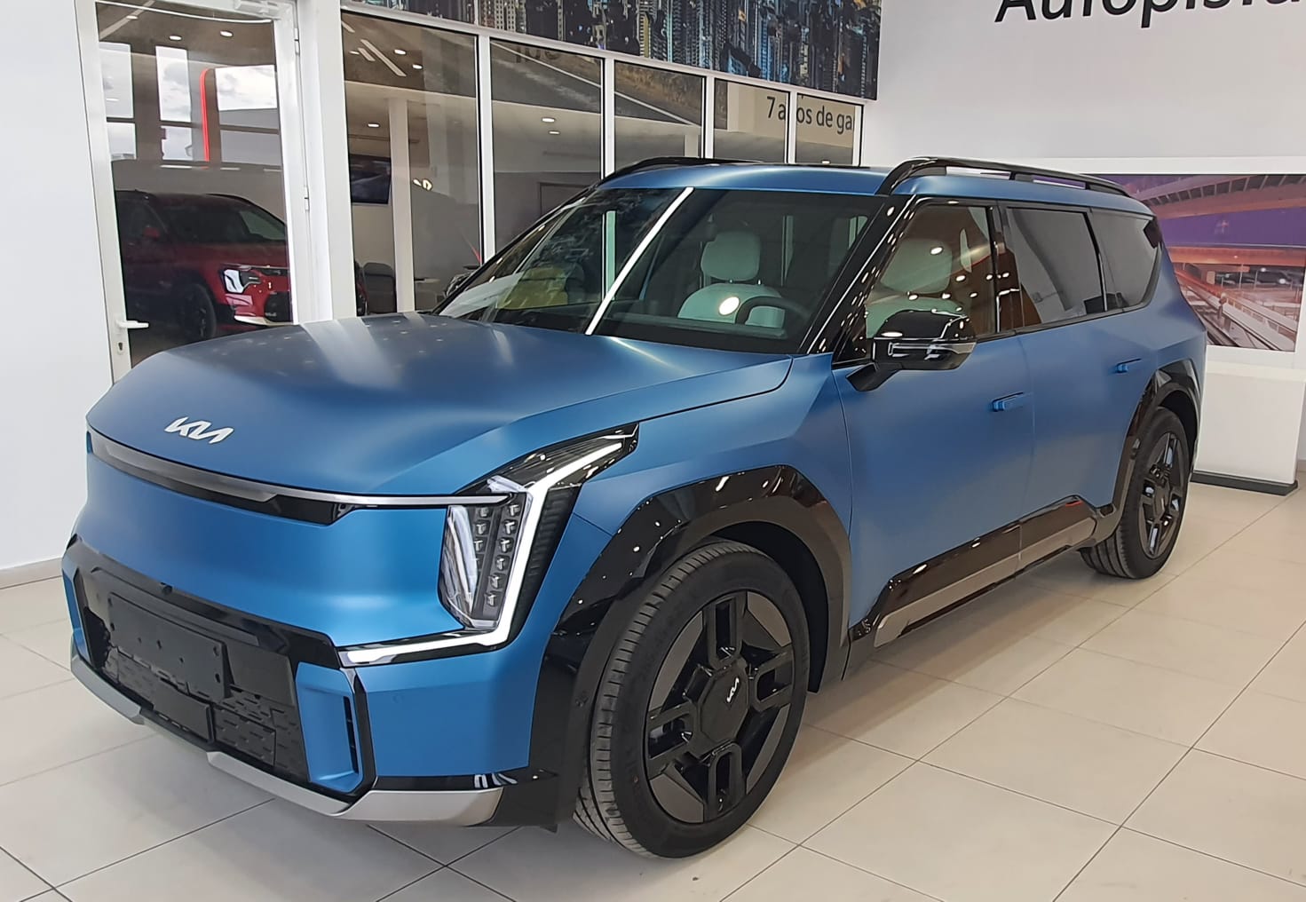 El nuevo Kia EV9 ya está en las instalaciones de Autopista Sur