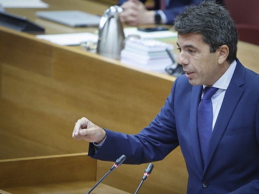 Mazón asegura que, si hay amnistía, la Generalitat irá al TC a defender los derechos de los españoles
