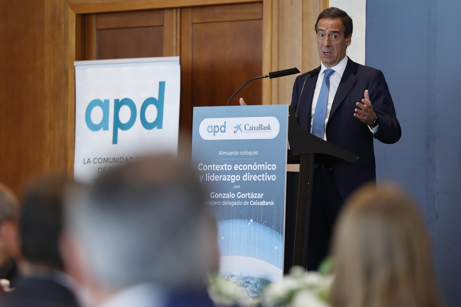 Gortázar (CaixaBank) estima que la economía se recuperará en la segunda mitad de 2024
