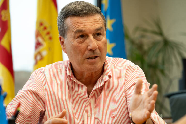 Marciano Gómez, conseller de Sanidad. Foto: EDUARDO MANZANA - 