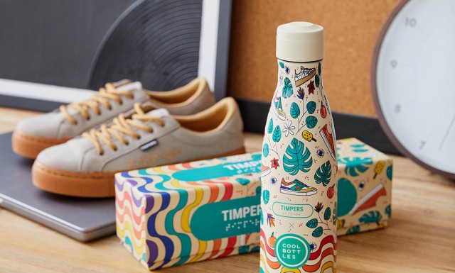 Alianza de 'startups' alicantinas: Timpers y Cool Bottles colaboran creando una botella 