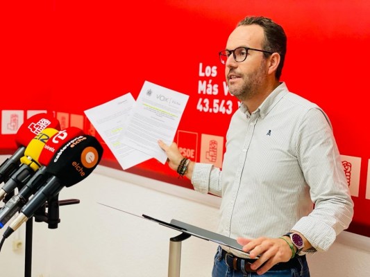 El PSOE de Elche critica la satisfacción de Ruz con el Vinalopó: 