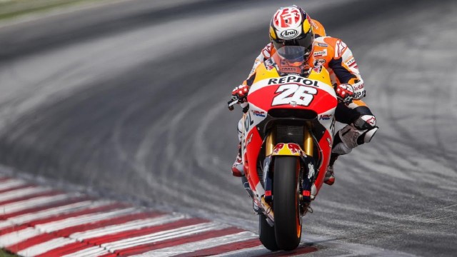 Victoria para Pedrosa, Rossi y Lorenzo completan el podio