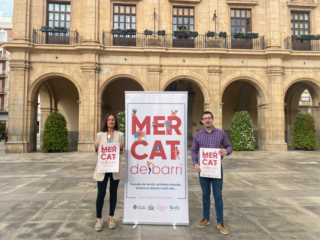 Castelló busca acercar el comercio de proximidad a los ciudadanos con la iniciativa 'Mercat de Barri'
