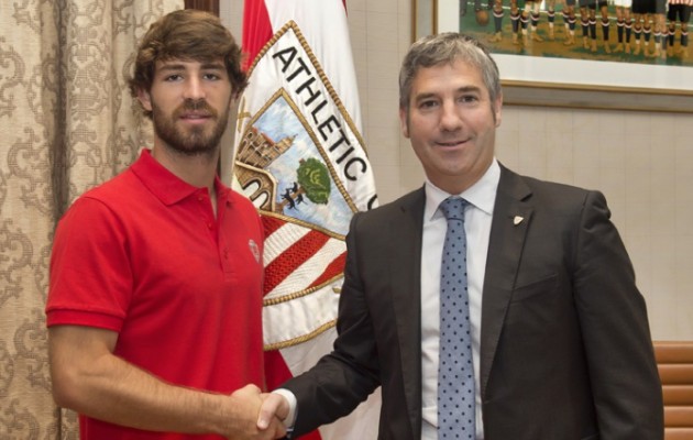 Yeray y Vesga firman contrato con el primer equipo del Athletic hasta 2019