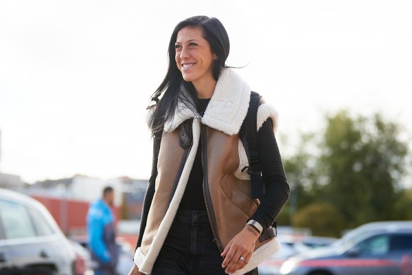España, con una Jenni Hermoso sonriente, empieza la concentración en Las Rozas
