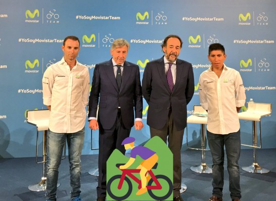Telefónica anuncia la renovación de su patrocinio ciclista hasta 2019
