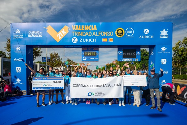 El Medio Maratón Valencia bate su récord de llegados a meta con más de 19.400 finishers 